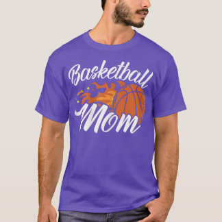 Womens Basketball Ma Player Hoop Junkie Mothers D T-shirt