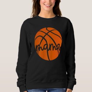 Womens Basketball Mama Proud Mam Mothers Trui