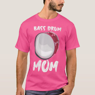Womens Bass Drum mama T-shirt