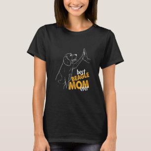 Womens Best Beagle Mam Ever Beagle Jumper Mama Bea T-shirt