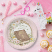 Women's Bible Study | Spring Flowers Papieren Bordje (Feest)