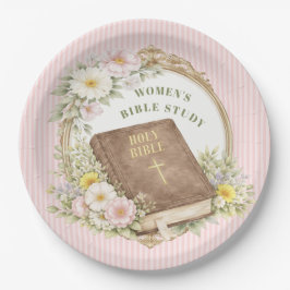 Women's Bible Study | Spring Flowers Papieren Bordje