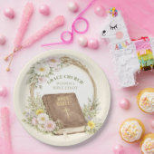 Women's Bible Study | Spring Flowers Papieren Bordje (Feest)