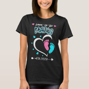 Womens Binnenkort om Oma te zijn kondigen Mama 202 T-shirt