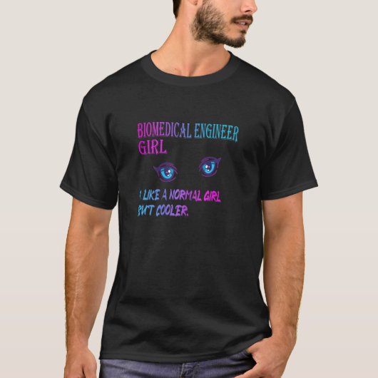 Womens Biomedical Engineer Girl Engineering T-shirt (Voorkant)