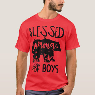 Womens Blessed Mama T Shirten, mama Beer Shirt dat