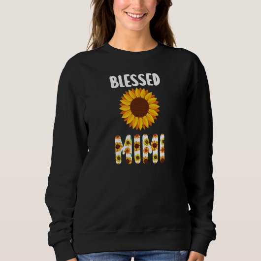 Womens blessed mimi granny trui (Voorkant)