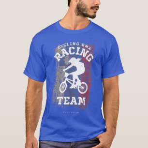 Womens BMX Bike Slovenië Flag Biking Cycling Racin T-shirt