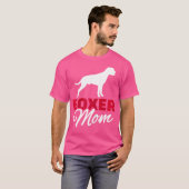 Womens Boxer Mam T-shirt (Voorkant volledig)