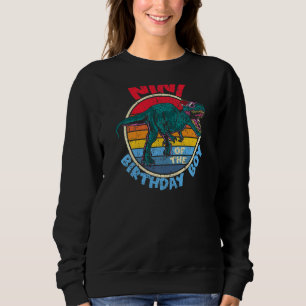 Womens Boy Birthday I Nini I Tyrannosaurus Rex I Trui