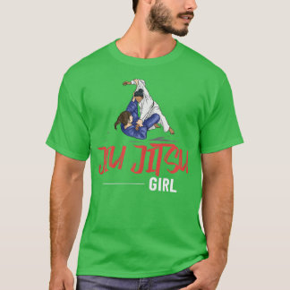 Womens Braziliaanse Jiu Jitsu Beginner Fighter BJJ T-shirt