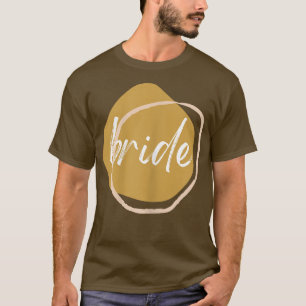 Womens BRIDE Matching TEAM BRIDE shirt voor bruilo