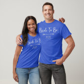 Womens Bride To Be 2020 Tshirt (Unisexe)