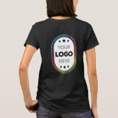 Women's Business Logo T-Shirt - Large Back Print (Dos)