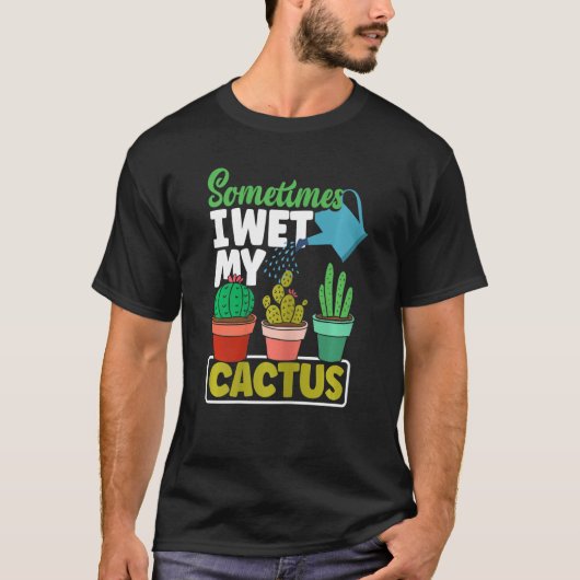 Womens Cactus Plant T-shirt (Voorkant)