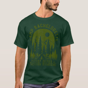 Womens Camp Bachelorette die gehitte Bride Par kri T-shirt