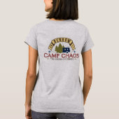 Womens Camp Chaos 2017 Basic T-shirt (Achterkant)