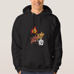 Womens Campfire Chasing Smores'mores Camping Hoodie