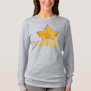 Women's Canada Shirt Team Canada Souvenir Shirten
