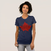 Women's Canada Tanktop Personalized Canada Shirt (Voorkant volledig)