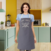 Women's Chef Custom Naam Koken Bakken Schort