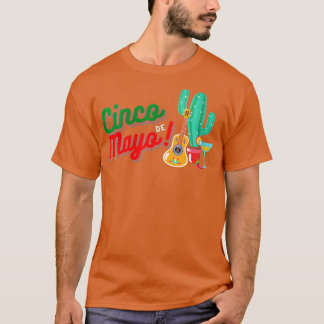 Womens Cinco de Mayo Fiesta Camisa, 5 De Mayo, mei T-shirt