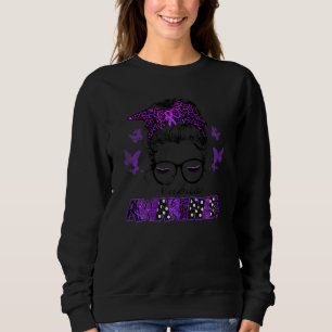 Womens Classy Leopard Pattern Shades Lupus Awarene Trui