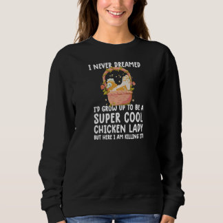 Womens Cool chicken shirt Women Girls funny chicke