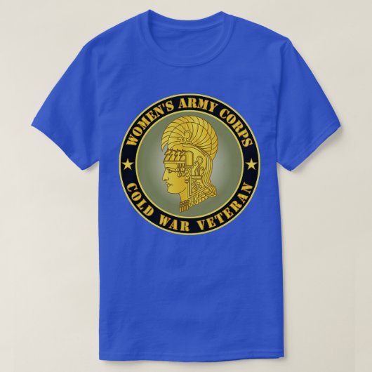 Womens Corps Koude Veteraan T-shirt (Design voorkant)
