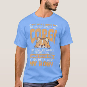 Womens Crazy Corgi Mama Corgi mama Dog mama K T-shirt