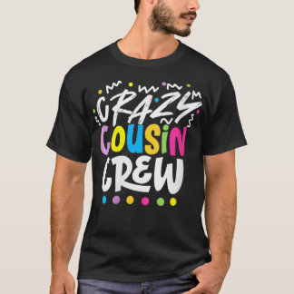 Womens Crazy Cousin Crew VNeck T-shirt