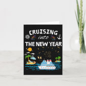 Womens Cruising Into New Year 2026 Match Family Va Kaart (Voorkant)