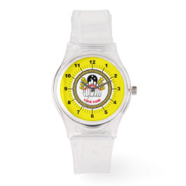 Women's Custom Bowling (naam toevoegen)Sportief ro Horloge