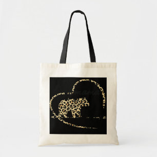 Womens Cute Trendy Mama Beer 5 Cubaanse mam Cheeta Tote Bag