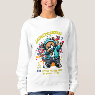 WOMEN'S DABBING FUTURE LESSONS LEARN SWEATSHIRT 