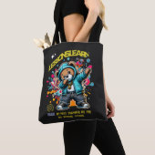 WOMEN'S DABBING FUTURE LESSONS LEARN TOTE BAG (De près)
