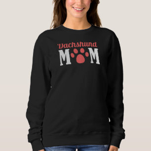 Womens Dachshund Mam Paw Puppy Wiener Sause Dog Trui