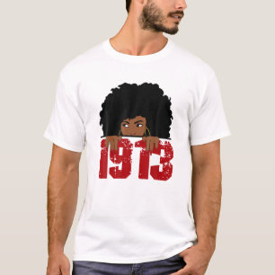 Womens Delta 1913 Sorority Sigma Friend Parapherna T-shirt