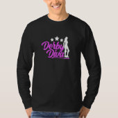 Womens Derby Diva  Roller Derby T-shirt (Voorkant)