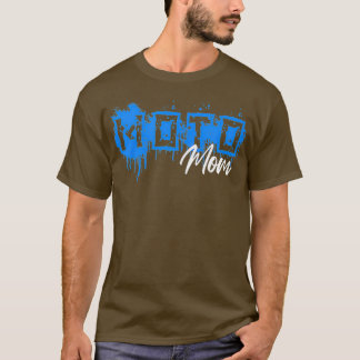 Womens Dirt Bike Moto Mam Motocross T-shirt