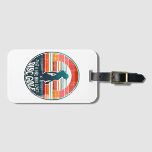 Womens Disc Golf - Frisbee Golf Vrouw Bagagelabel