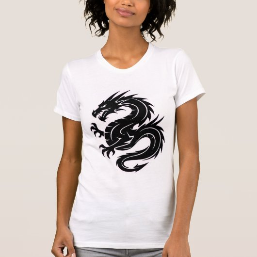 Women's dragon symbol t-shirt (Devant)