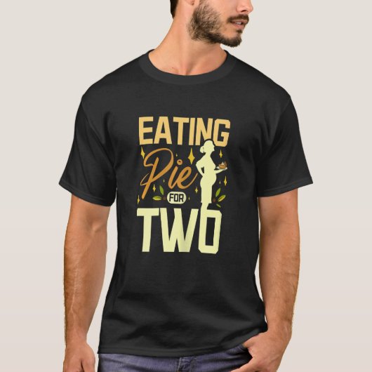 Womens Eating pie for two T-shirt (Voorkant)
