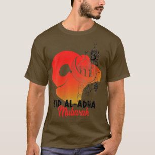 Womens Eid Al Adha Mubarak Kareem Funny Happy Eid T-shirt