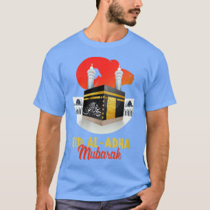 Womens Eid Al Adha Mubarak Kareem Funny Happy Eid T-shirt