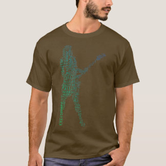 Womens Electric Guitar T-shirt