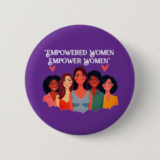 Women's Empowerment Inspirerend Button