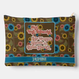 Women's Empowerment Retro jaren 60 en 70 Floral Bl Etui