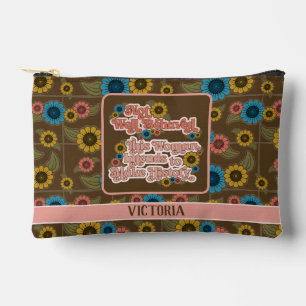 Women's Empowerment Retro jaren '60 en '70 Floral Etui