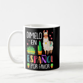 Womens En Espanol Por Favor Bilingual Spanish Teac Koffiemok